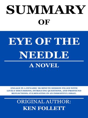 cover image of Summary of Eye of the Needle by Ken Follett